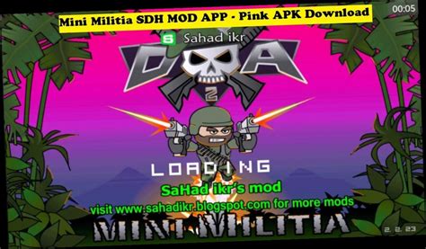 mini militia old version hack sahad ikr
